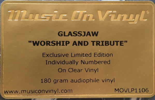 Glassjaw : Worship And Tribute (LP, Album, Ltd, Num, RE, Cle)