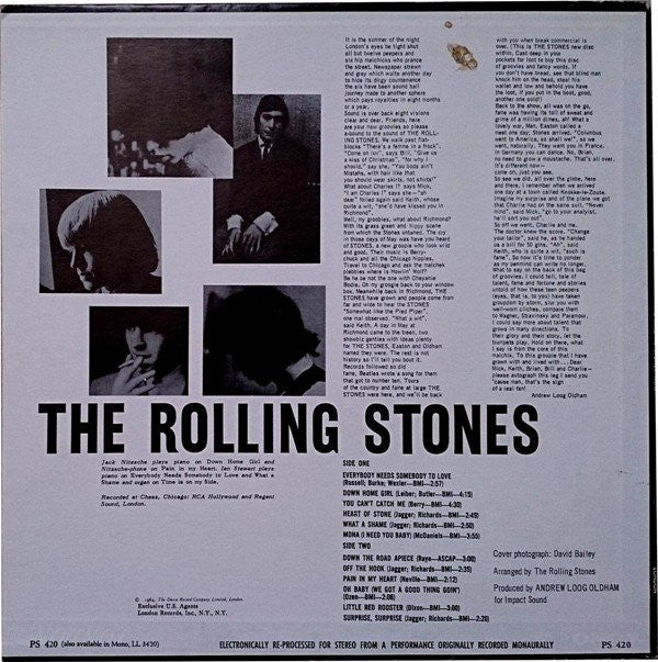 The Rolling Stones : The Rolling Stones, Now! (LP, Album, RE, Hau)