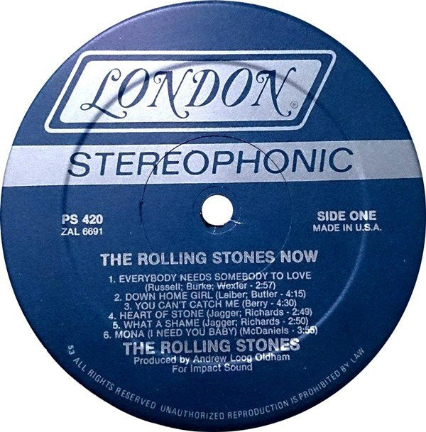 The Rolling Stones : The Rolling Stones, Now! (LP, Album, RE, Hau)