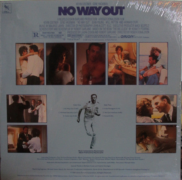 Maurice Jarre : No Way Out (LP, Album)