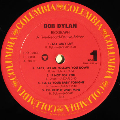 Bob Dylan : Biograph (5xLP, Comp + Box)