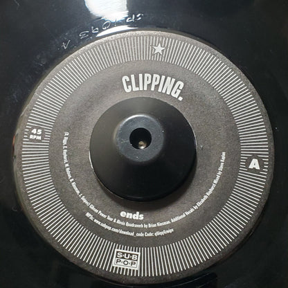 Clipping. : Ends (7", Single)