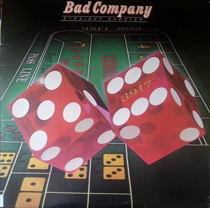 Bad Company (3) : Straight Shooter (LP, Album, RE)