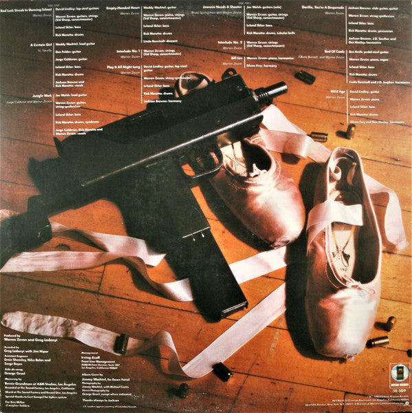 Warren Zevon : Bad Luck Streak In Dancing School (LP, Album, MON)