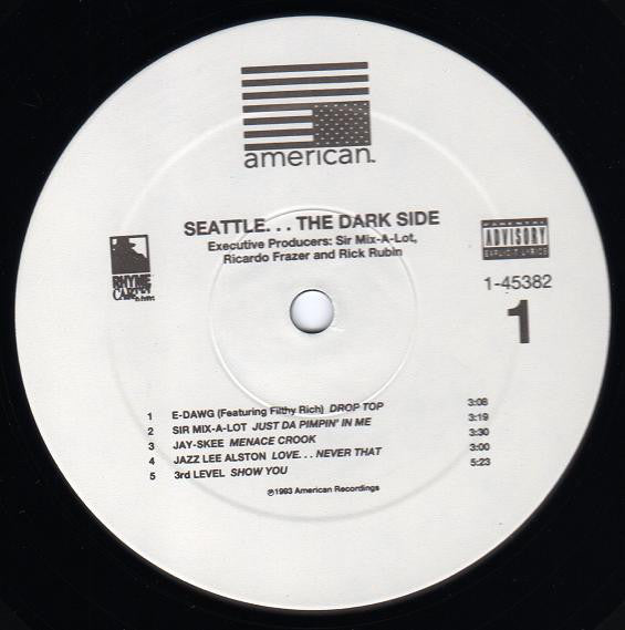 Various : Seattle... The Dark Side (LP, Comp)