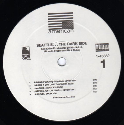 Various : Seattle... The Dark Side (LP, Comp)