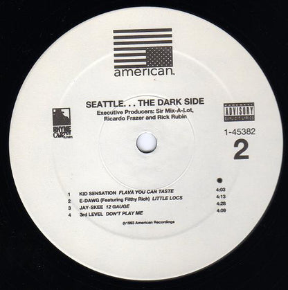 Various : Seattle... The Dark Side (LP, Comp)