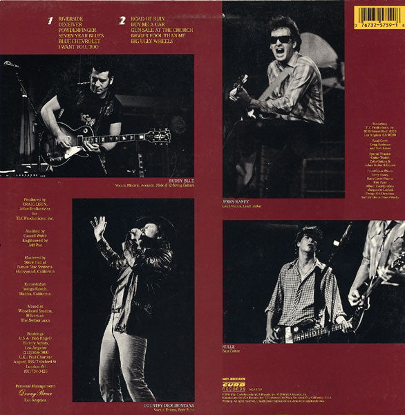 The Beat Farmers : Van Go (LP, Album, Glo)