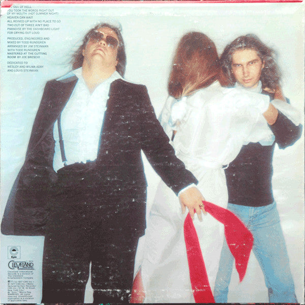 Meat Loaf : Bat Out Of Hell (LP, Album, San)