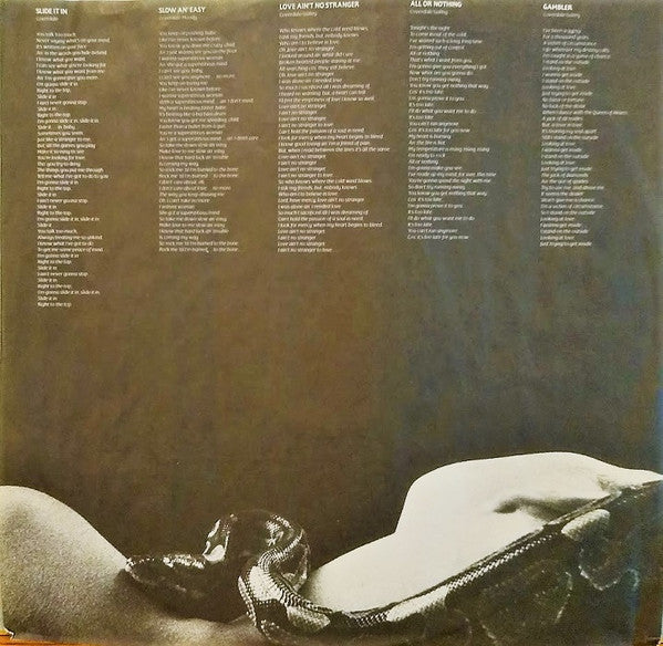 Whitesnake : Slide It In (LP, Album, Win)