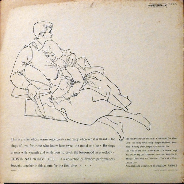Nat "King" Cole* : This Is Nat "King" Cole (LP, Album, Comp, RE, Scr)