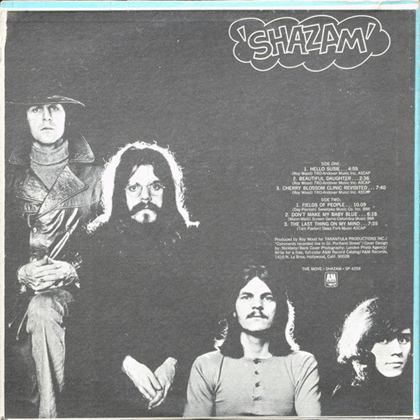 The Move : Shazam (LP, Album, Ter)