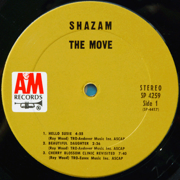 The Move : Shazam (LP, Album, Ter)