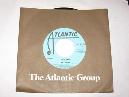 Art Webb : Love Eyes (7", Single, Promo)