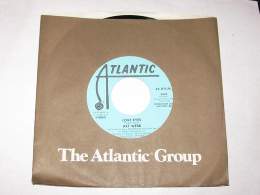 Art Webb : Love Eyes (7", Single, Promo)