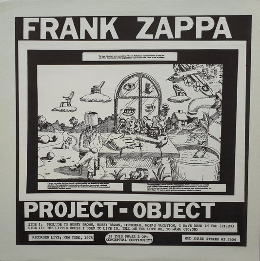 Frank Zappa : Project - Object (LP, Unofficial, Bla)