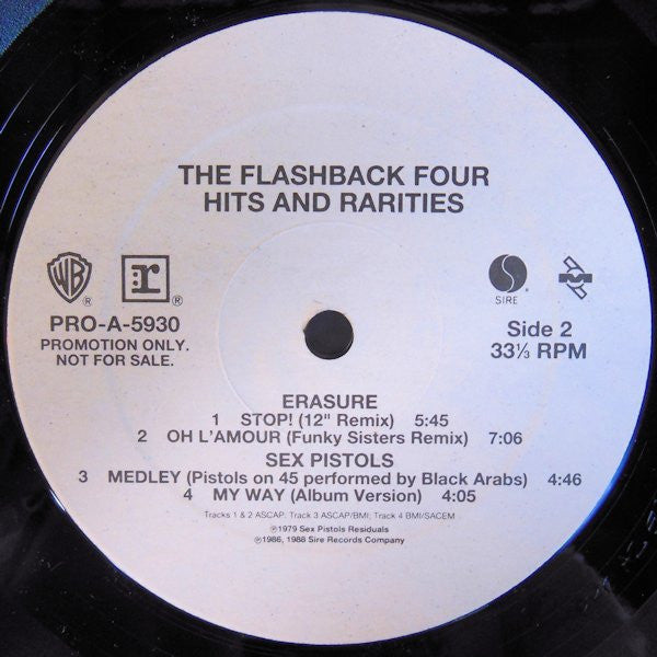 Various : The Flashback Four - Hits And Rarities (LP, Promo)