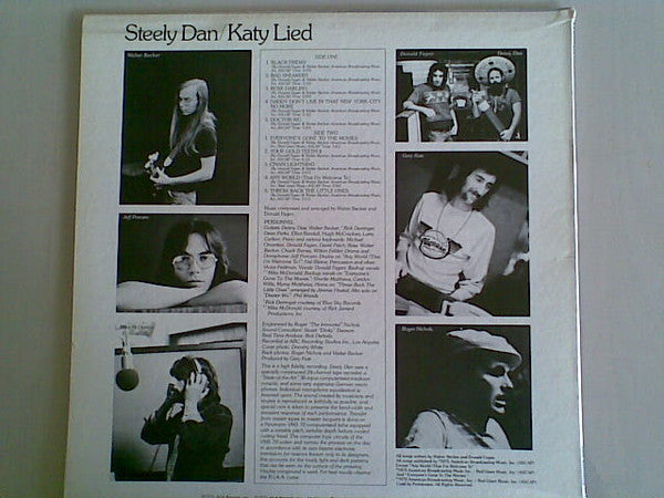 Steely Dan : Katy Lied (LP, Album, RE)