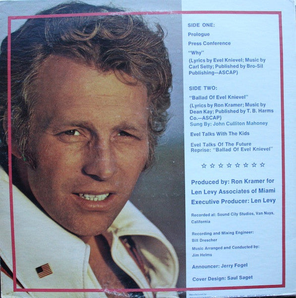 Evel Knievel : Evel Knievel (LP, Album, Pit)