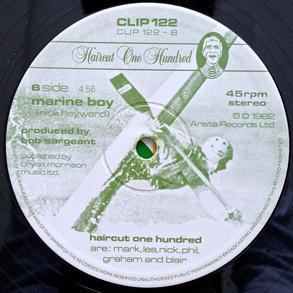 Haircut One Hundred : Love Plus One (12", Single)