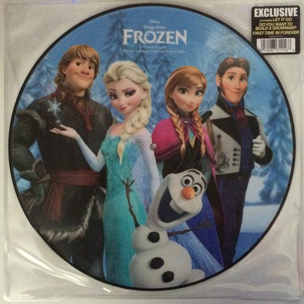 Kristen Anderson-Lopez And Robert Lopez : Songs From Frozen (LP, Album, Ltd, Pic)