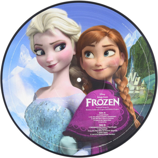 Kristen Anderson-Lopez And Robert Lopez : Songs From Frozen (LP, Album, Ltd, Pic)