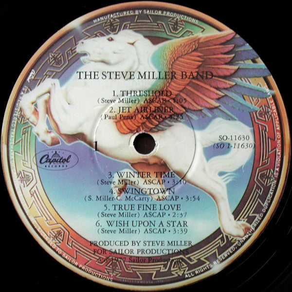 The Steve Miller Band* : Book Of Dreams (LP, Album, Win)