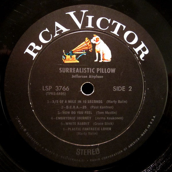 Jefferson Airplane : Surrealistic Pillow (LP, Album, Roc)