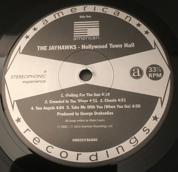 The Jayhawks : Hollywood Town Hall (LP, Album, RE, 180)