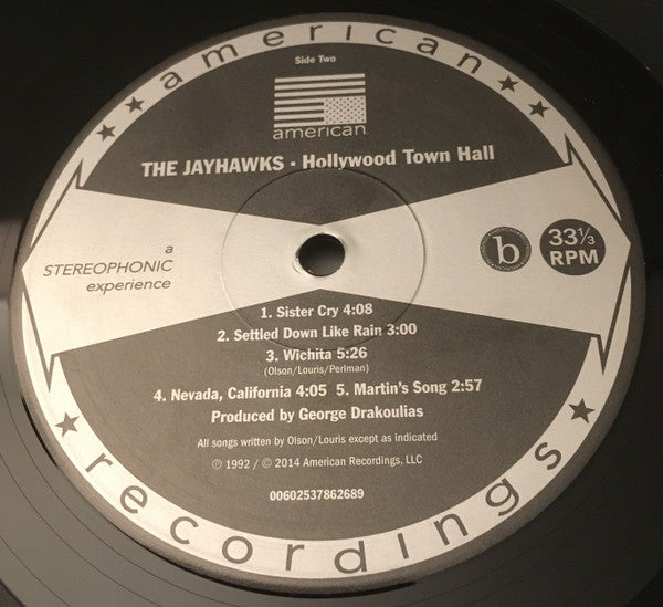 The Jayhawks : Hollywood Town Hall (LP, Album, RE, 180)