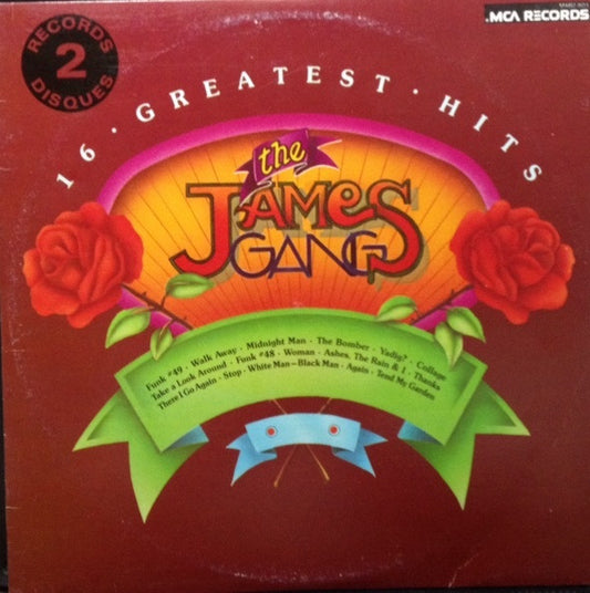 James Gang : 16 Greatest Hits (2xLP, Comp, RE)