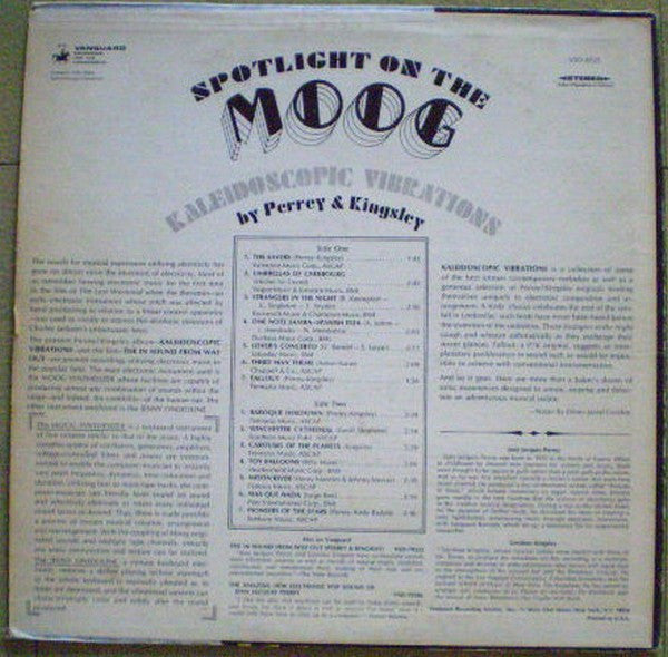 Perrey & Kingsley : Spotlight On The Moog (Kaleidoscopic Vibrations) (LP, Album, RE)