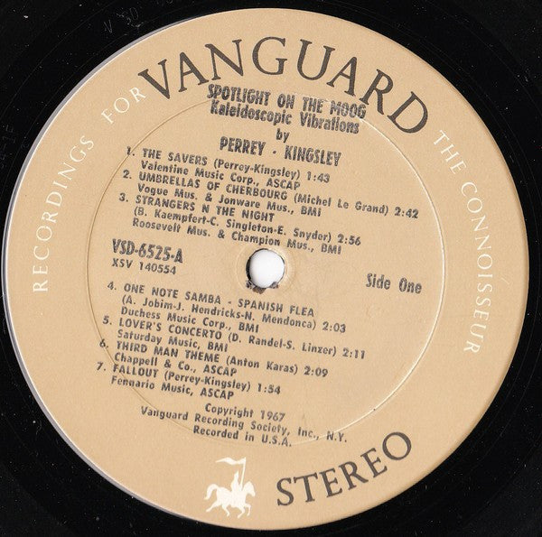 Perrey & Kingsley : Spotlight On The Moog (Kaleidoscopic Vibrations) (LP, Album, RE)