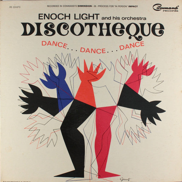 Enoch Light And His Orchestra : Discotheque: Dance Dance Dance (LP, Album, Mono)