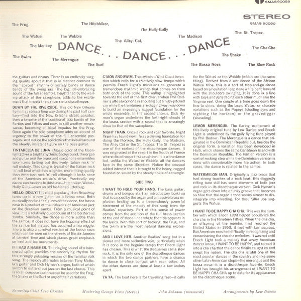 Enoch Light And His Orchestra : Discotheque: Dance Dance Dance (LP, Album, Mono)
