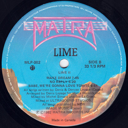 Lime (2) : Lime II (LP, Album)