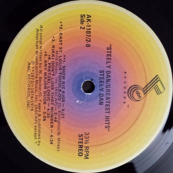 Steely Dan : Greatest Hits (2xLP, Comp, Kee)