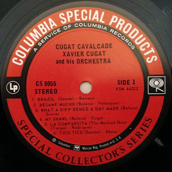Xavier Cugat And His Orchestra : Cugat Cavalcade (LP, Album, RE)