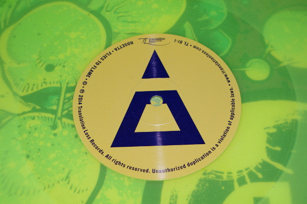 Rosetta (2) : Flies To Flame (12", EP, Yel)