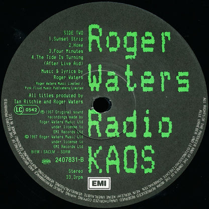 Roger Waters : Radio K.A.O.S. (LP, Album)