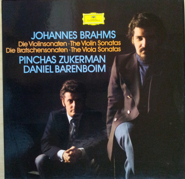 Johannes Brahms, Pinchas Zukerman, Daniel Barenboim : Die Violinsonaten - The Violin Sonatas / Die Bratschensonaten - The Viola Sonatas (3xLP + Box)