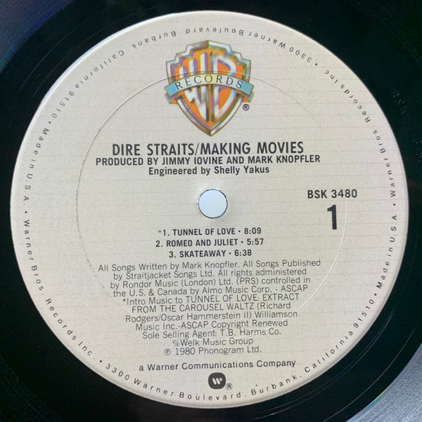 Dire Straits : Making Movies (LP, Album, Club, Pit)