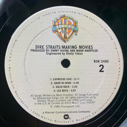 Dire Straits : Making Movies (LP, Album, Club, Pit)