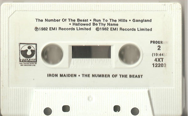 Iron Maiden : The Number Of The Beast (Cass, Album)