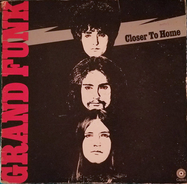 Grand Funk Railroad : Closer To Home (LP, Album, Scr)