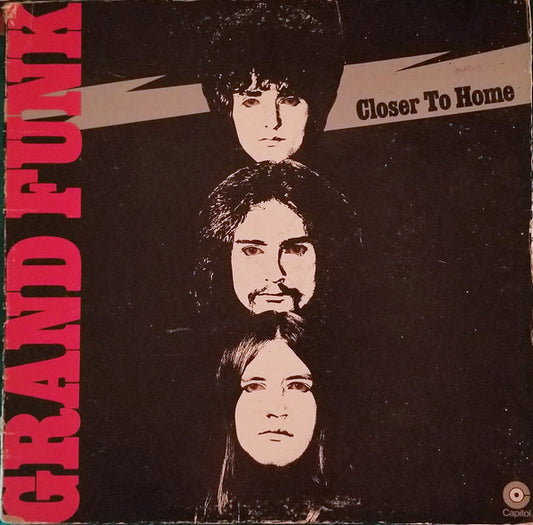 Grand Funk Railroad : Closer To Home (LP, Album, Scr)