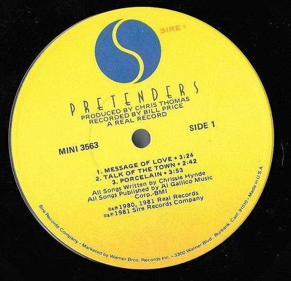 Pretenders* : Extended Play (12", EP, Win)