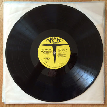 Bill Evans : At The Montreux Jazz Festival (LP, Album, Promo, Yel)