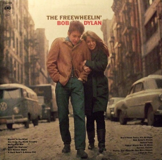 Bob Dylan : The Freewheelin' Bob Dylan (LP, Album, RE, Car)