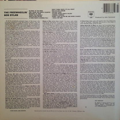 Bob Dylan : The Freewheelin' Bob Dylan (LP, Album, RE, Car)